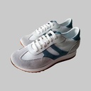 Samba- celeste/blanco