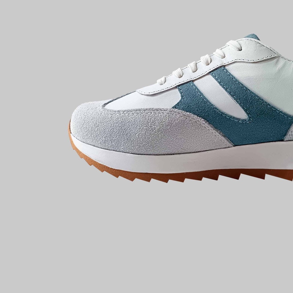 Samba- celeste/blanco