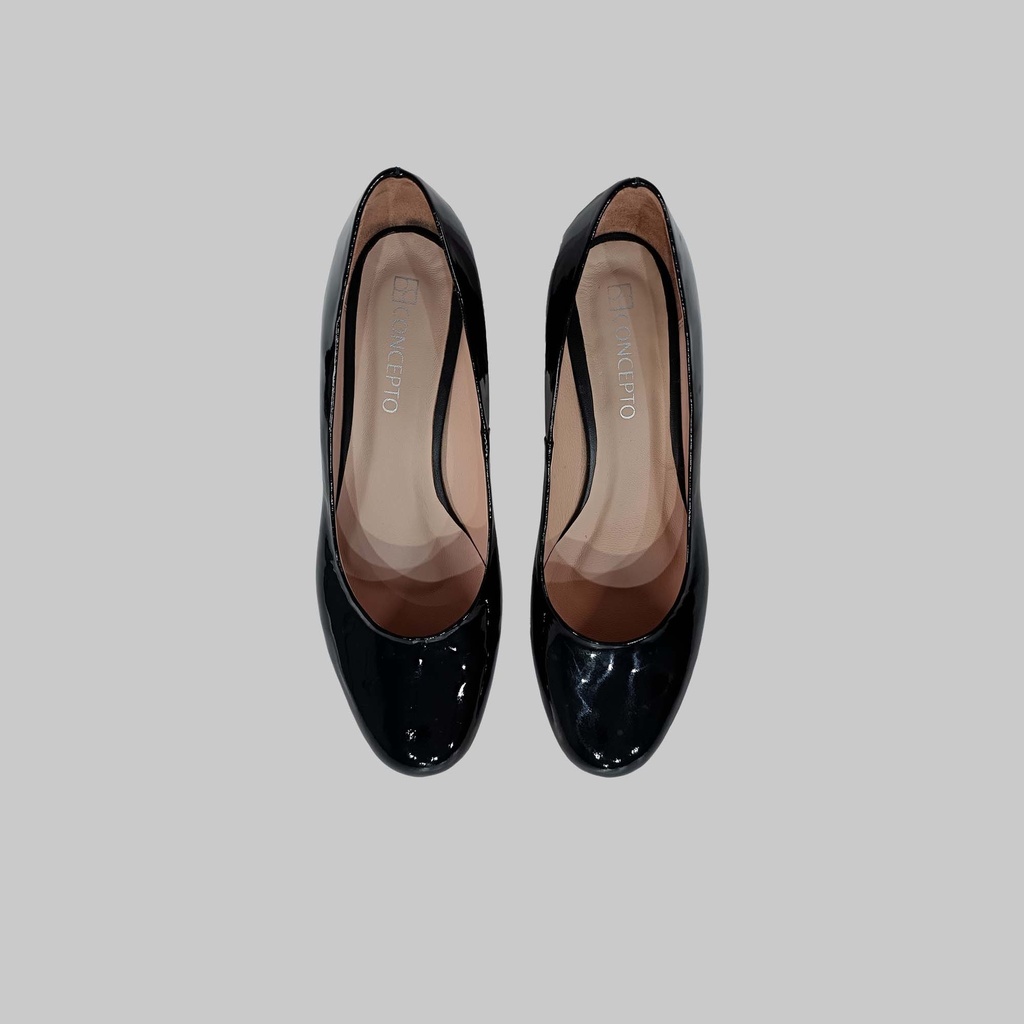 Romina - negro charol