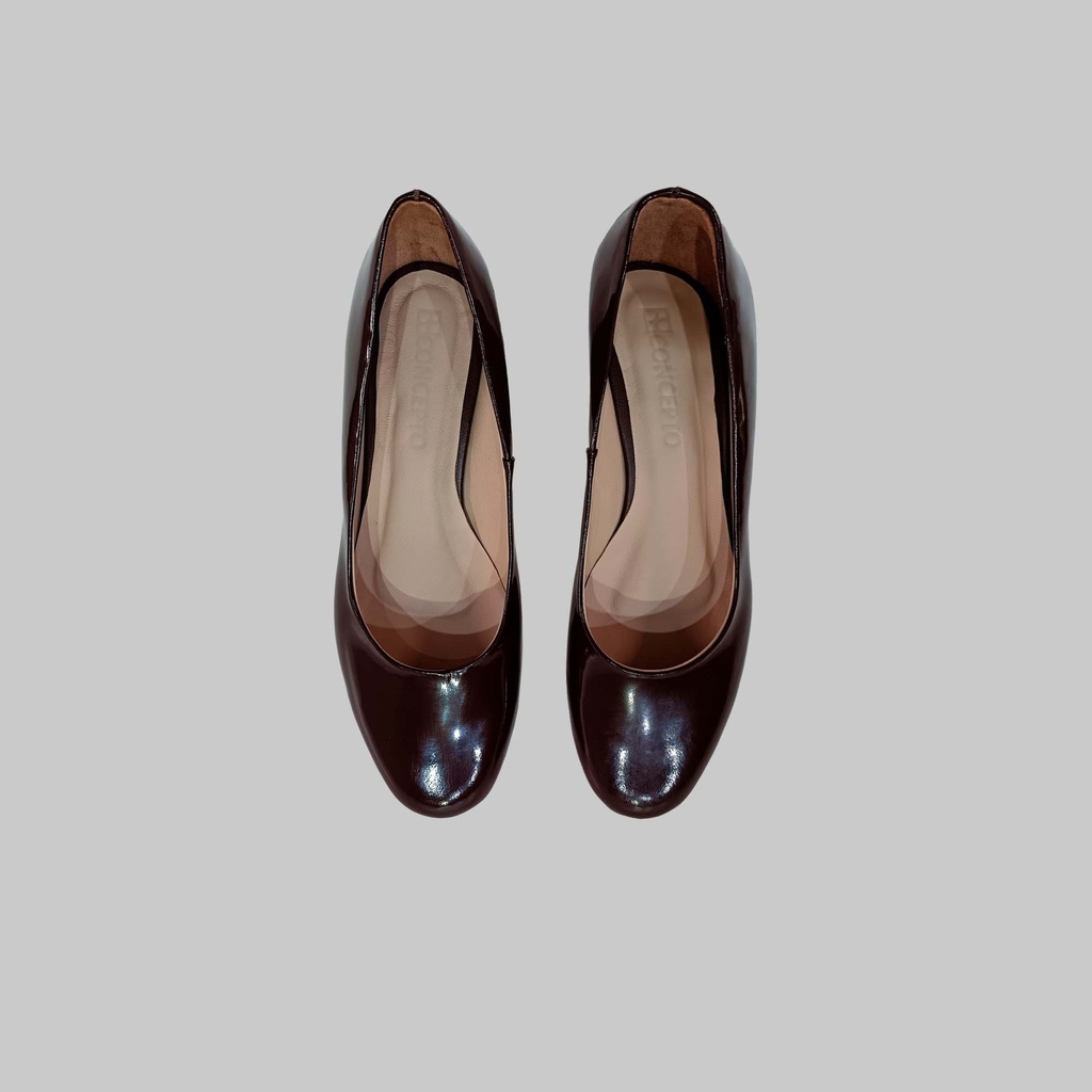 Romina -marron charol