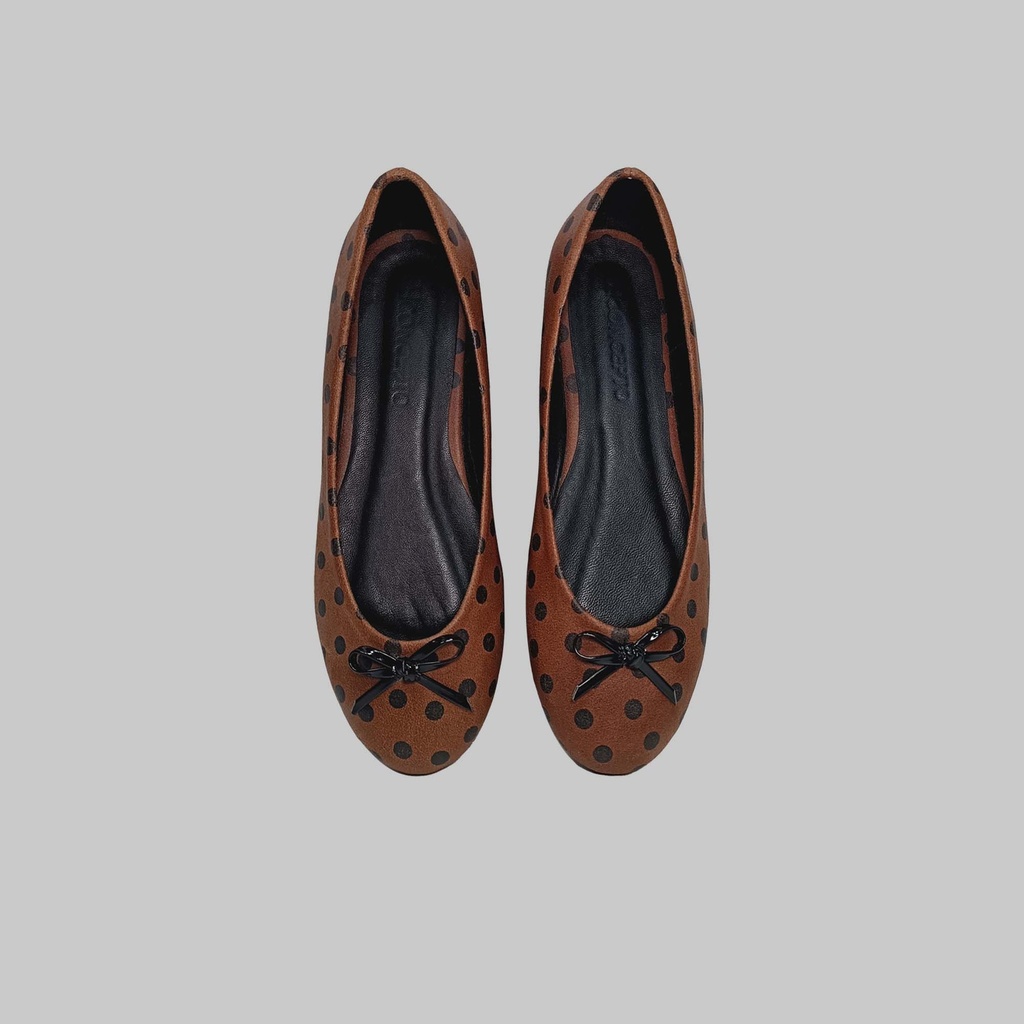 Angelina - marron bolas