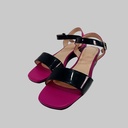 Melissa - negro fucsia