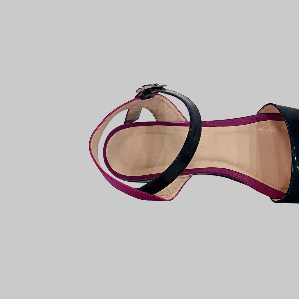 Melissa - negro fucsia