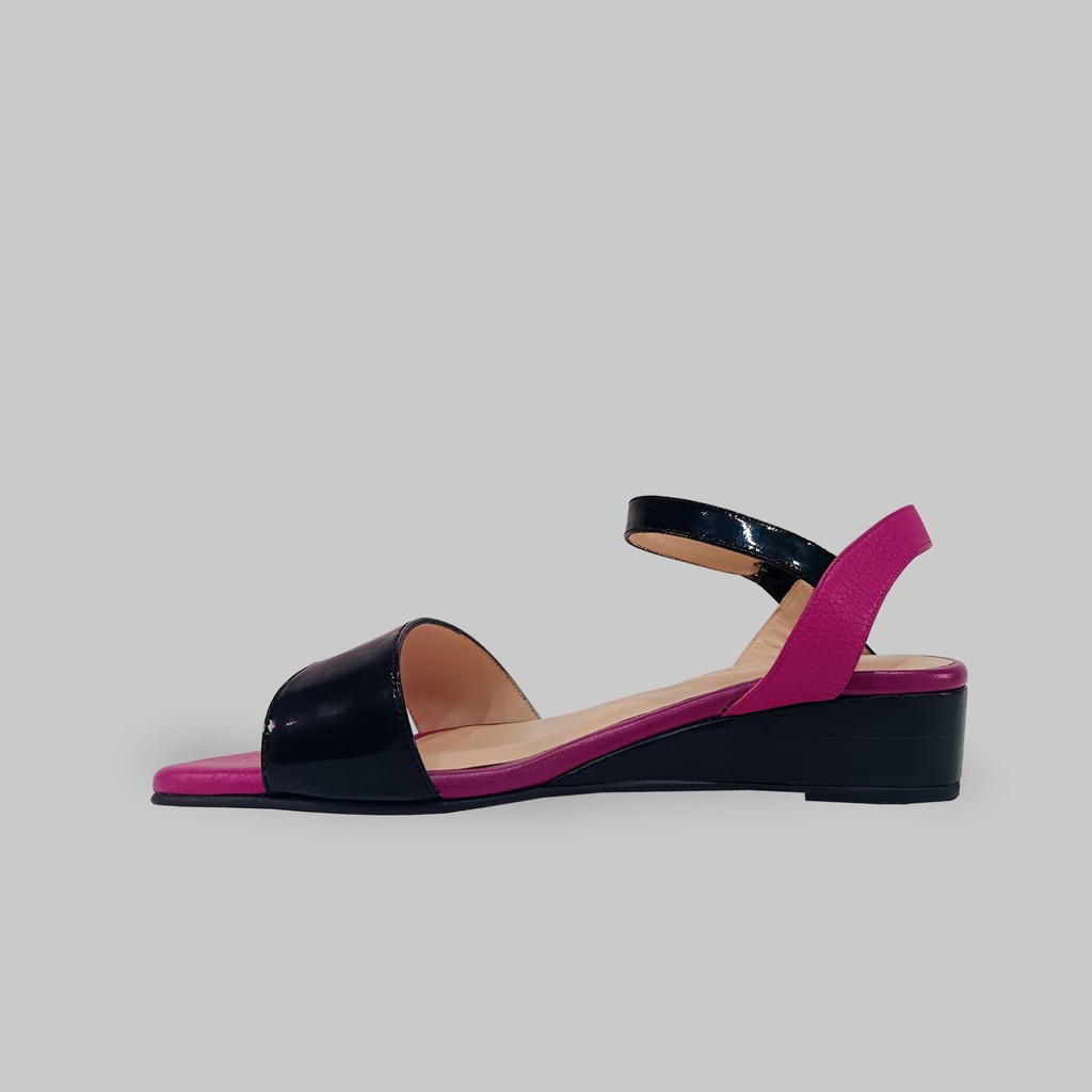 Melissa - negro fucsia