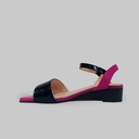 Melissa - negro fucsia