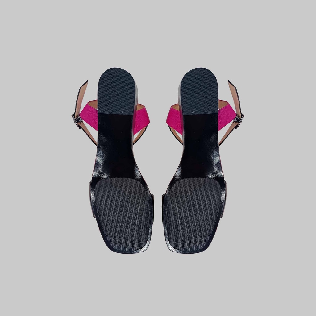 Melissa - negro fucsia