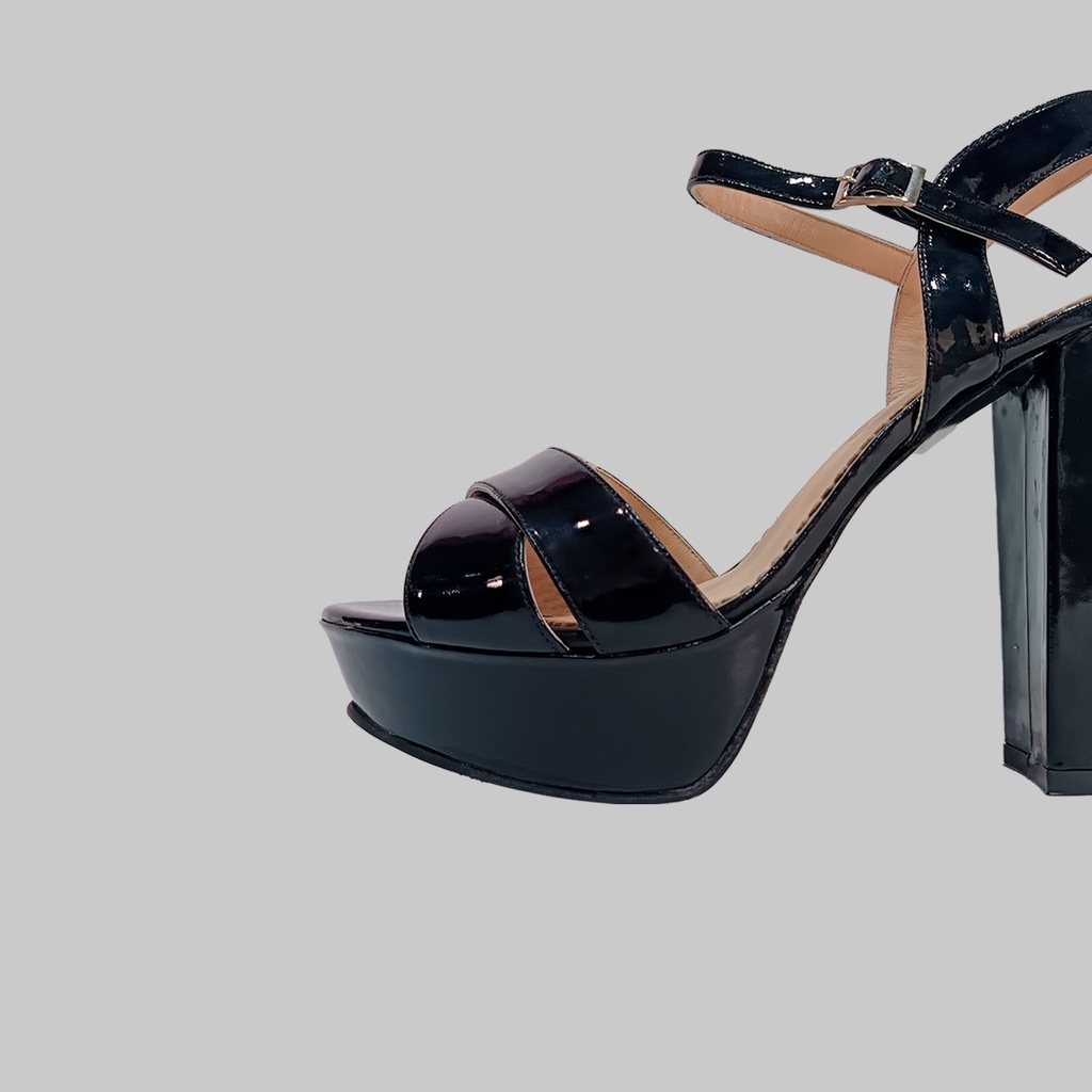 Paula - negro charol