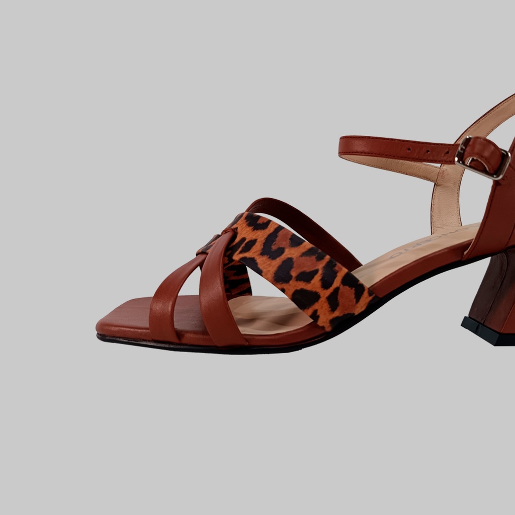 Thalia - print marron