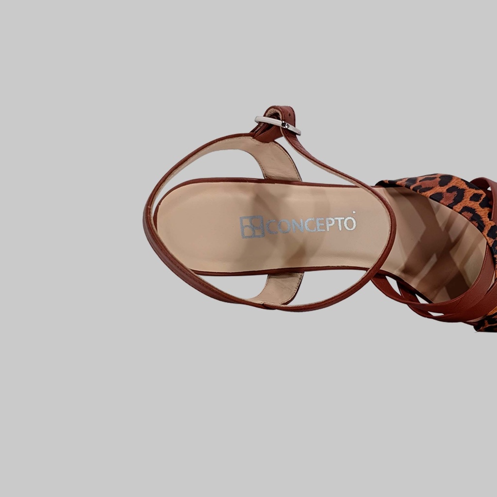 Thalia - print marron