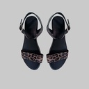 Lola- negro print gris