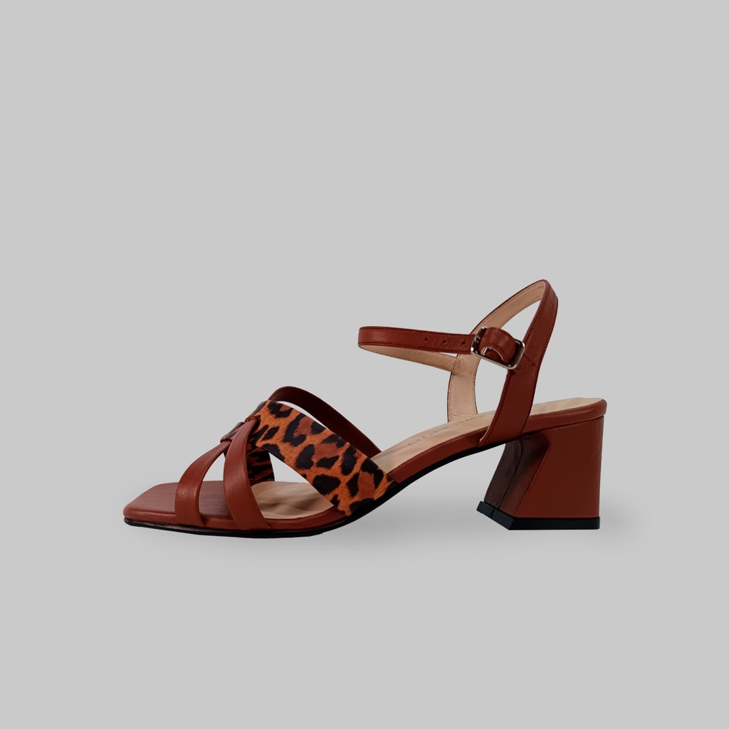 Thalia - print marron