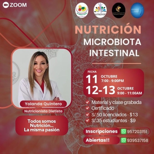 NUTRICION Y MICROBIOTA I