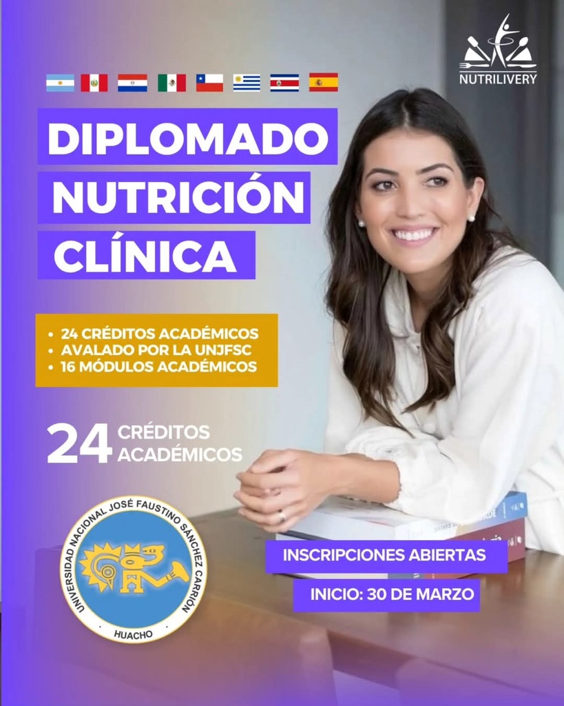 Diplomado Internacional de Nutrición Clínica 2025