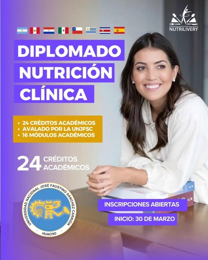 Diplomado Internacional de Nutrición Clínica 2025