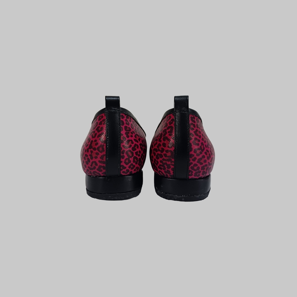 Laura Maria- negro fucsia print
