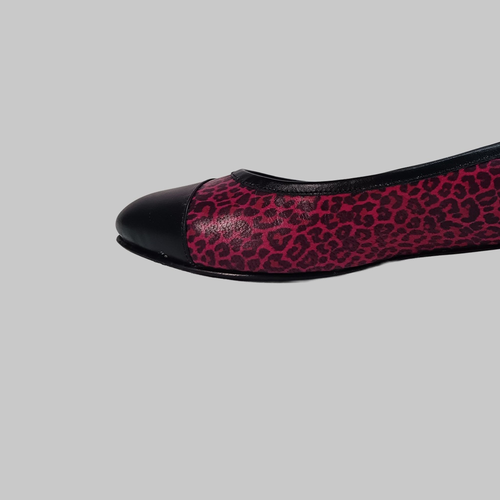 Laura Maria- negro fucsia print